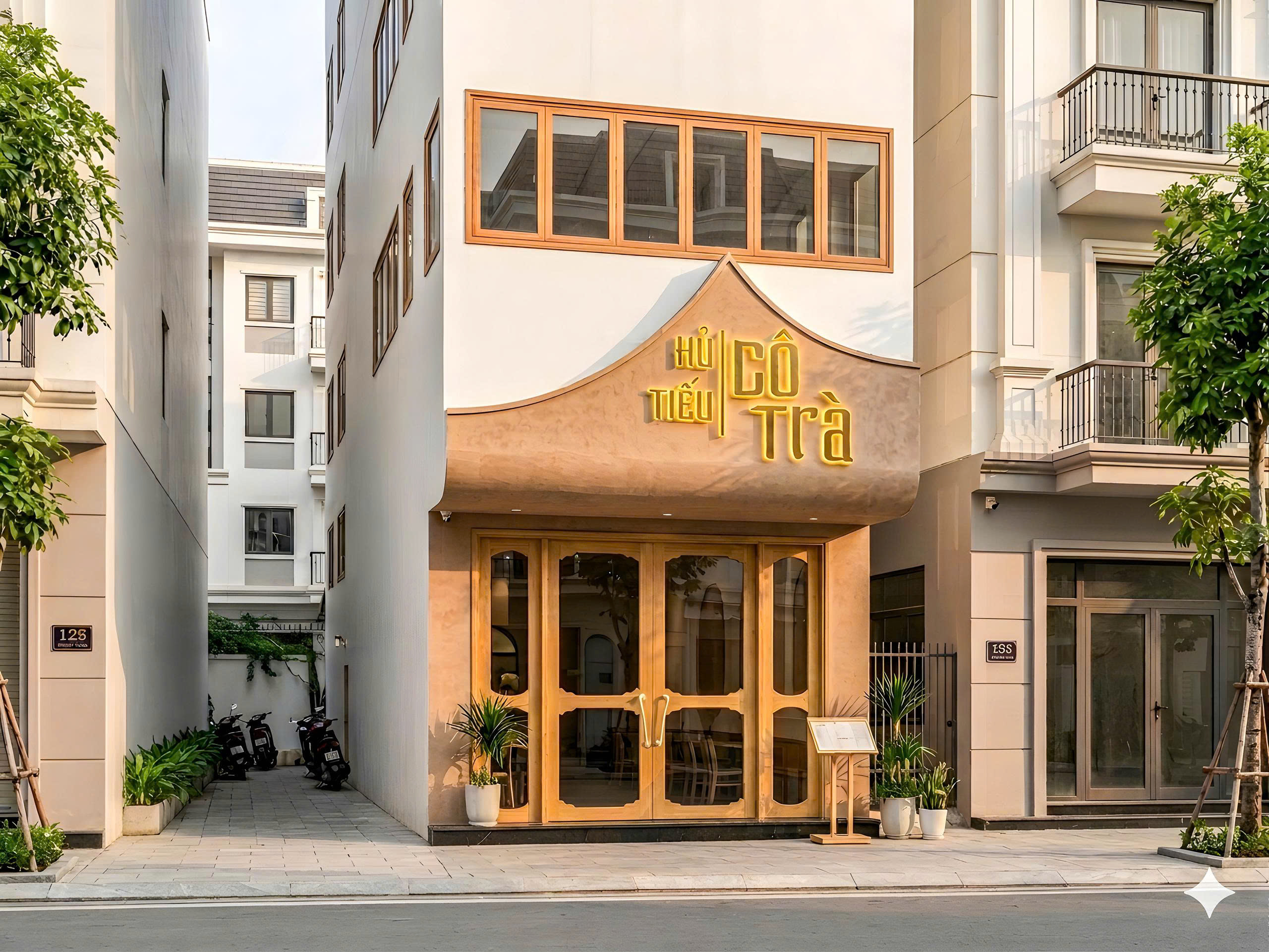 thiết kế 3d biển hiệu hủ tiếu