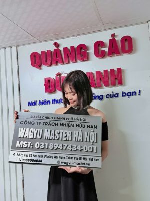 Thi công biển công ty inox ăn mòn chữ nổi inox tại Hà Nội | Đức Anh
